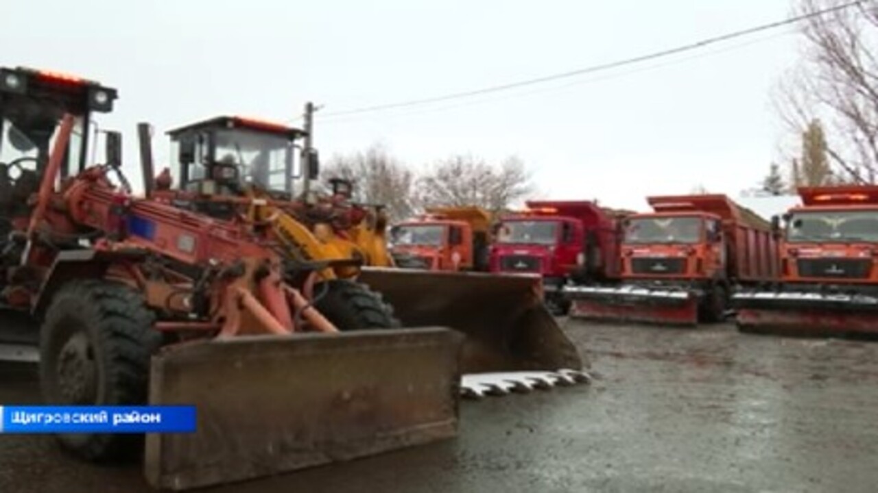 Дорожники в Курской области перешли на круглосуточный режим работы