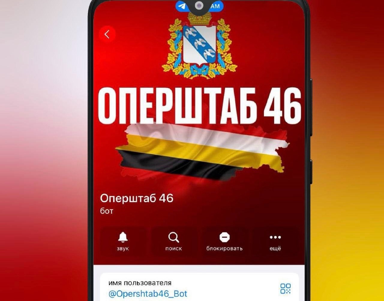Специальным чат-ботом для жителей курского приграничья воспользовались более 6 100 человек