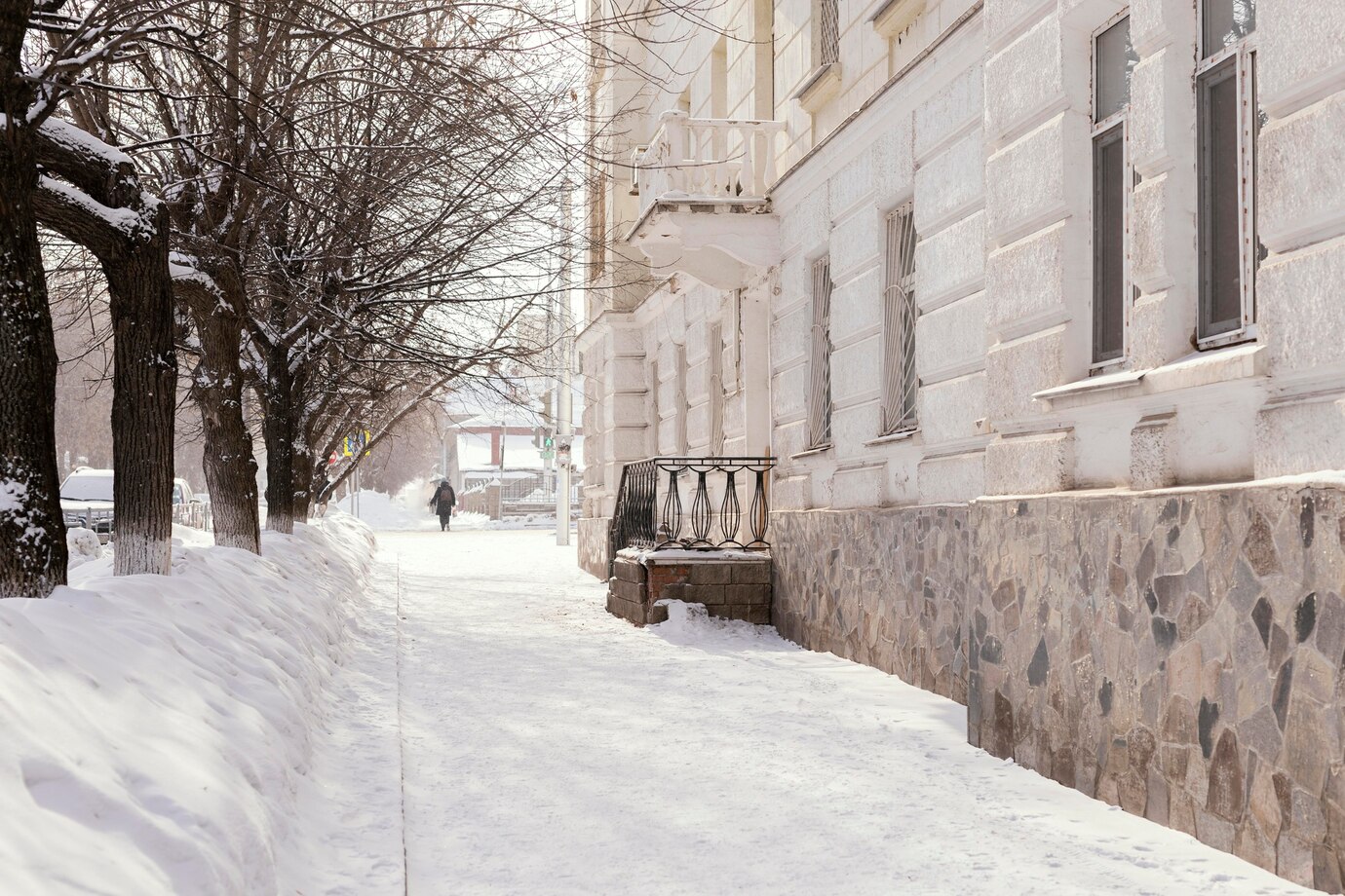 Снежные выходные в Курске