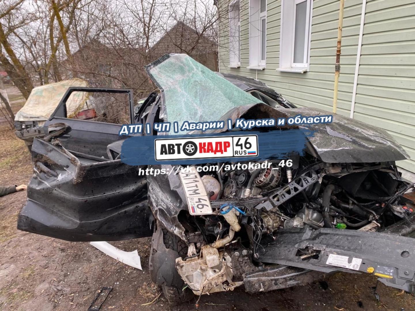 Житель Курска погиб в ДТП