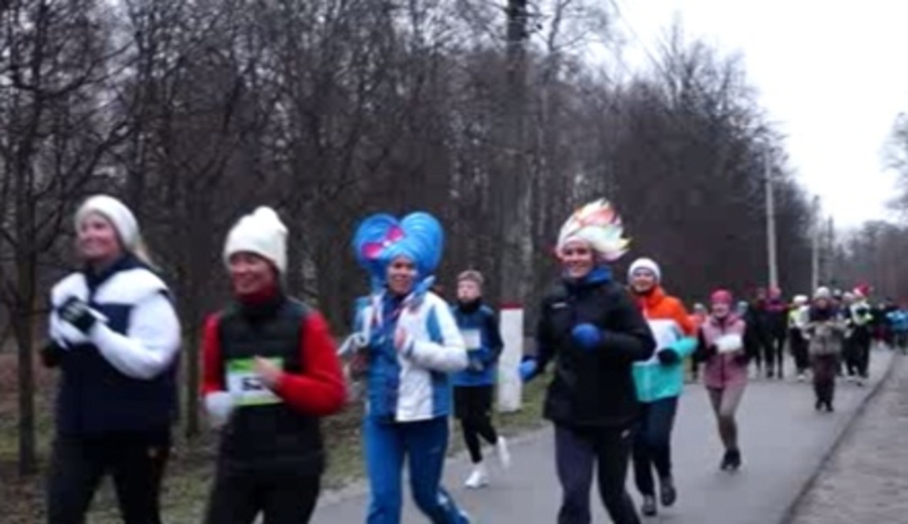 В Курске 1 января прошел традиционный трезвый новогодний 