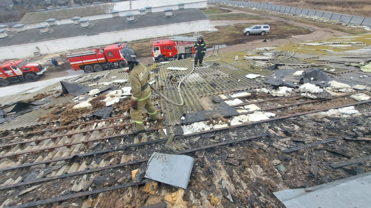 Возгорание на птицефабрике в Курской области ликвидировано