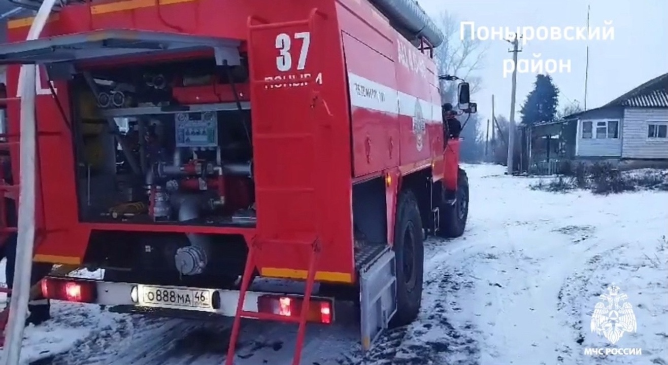 За сутки в Курской области произошло 5 пожаров