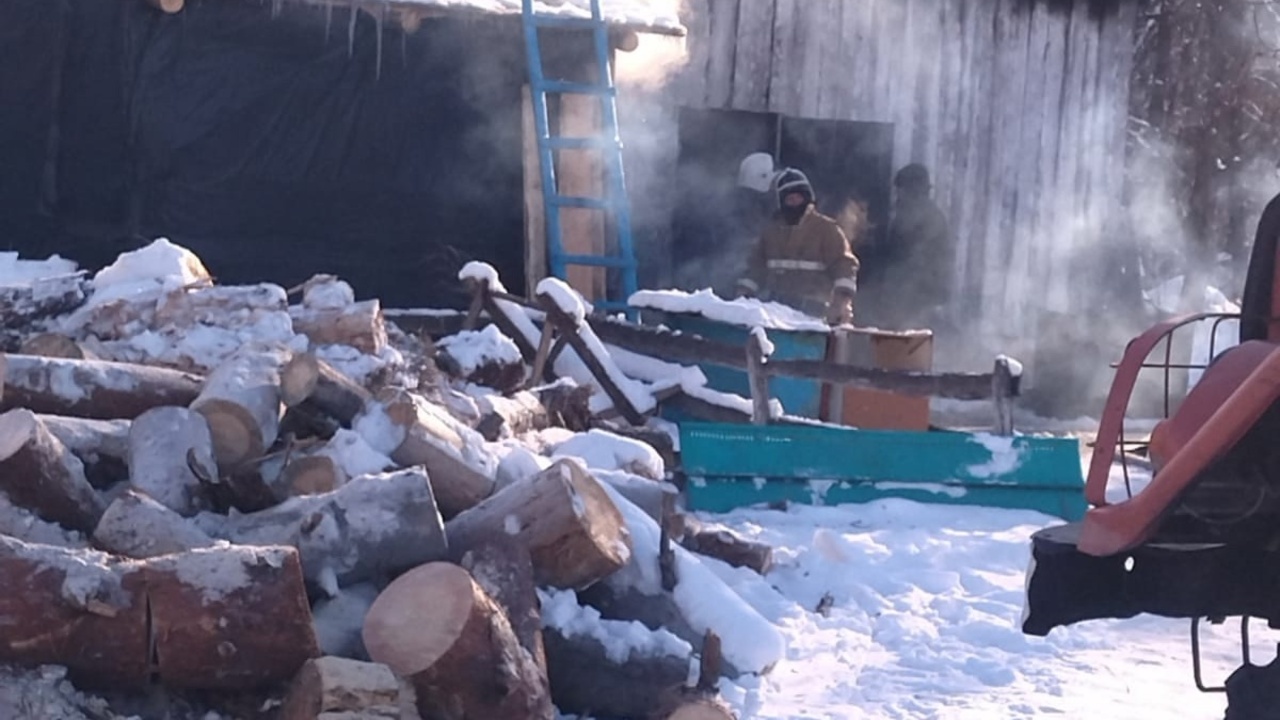 Огнеборцы Горшеченского района ликвидировали пожар