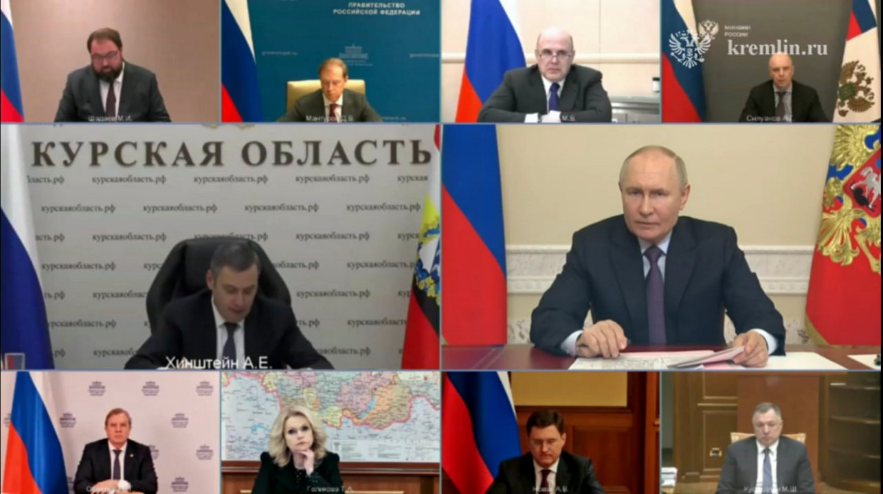 Владимир Путин: ежемесячная выплата жителям курского приграничья охватит все категории граждан 