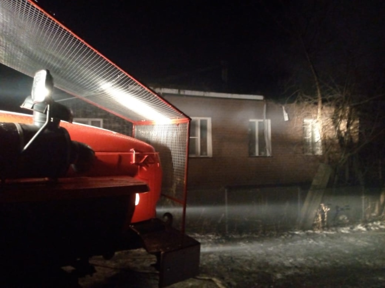 В Рыльске Курской области ликвидировали пожар