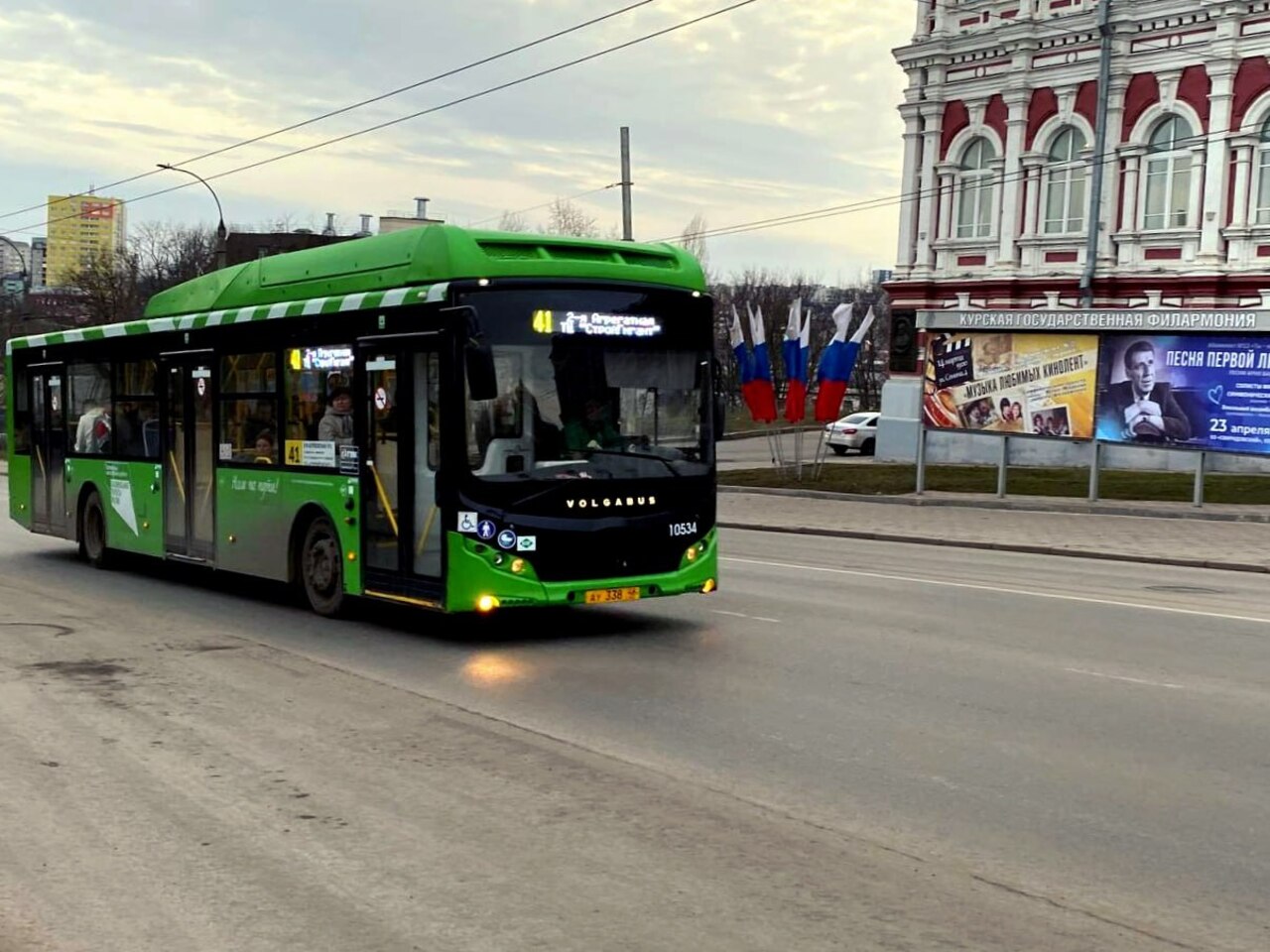 Новый голос объявляет остановки в общественном транспорте Курска