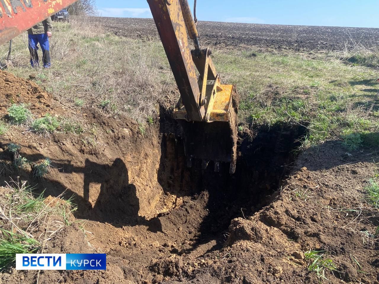 Съемочная группа "Вестей-Курск" работает в Поныровском районе