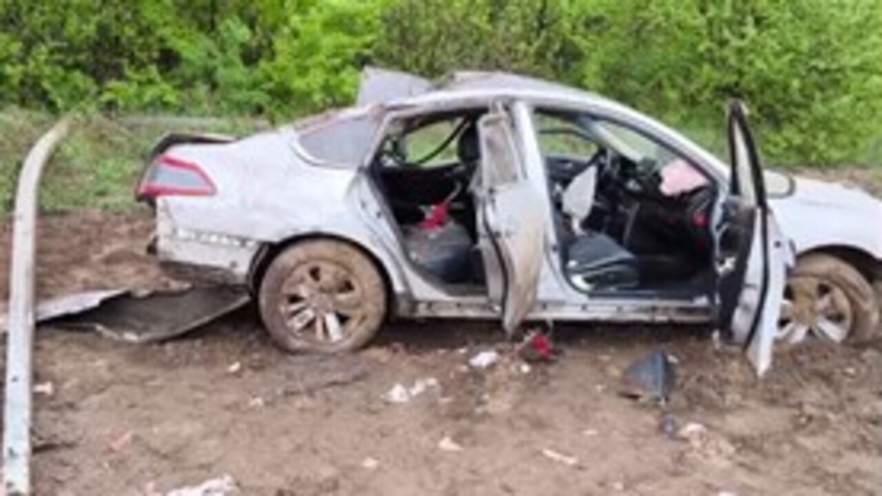 В Курской области машина врезалась в опору ЛЭП — пострадали 5 человек