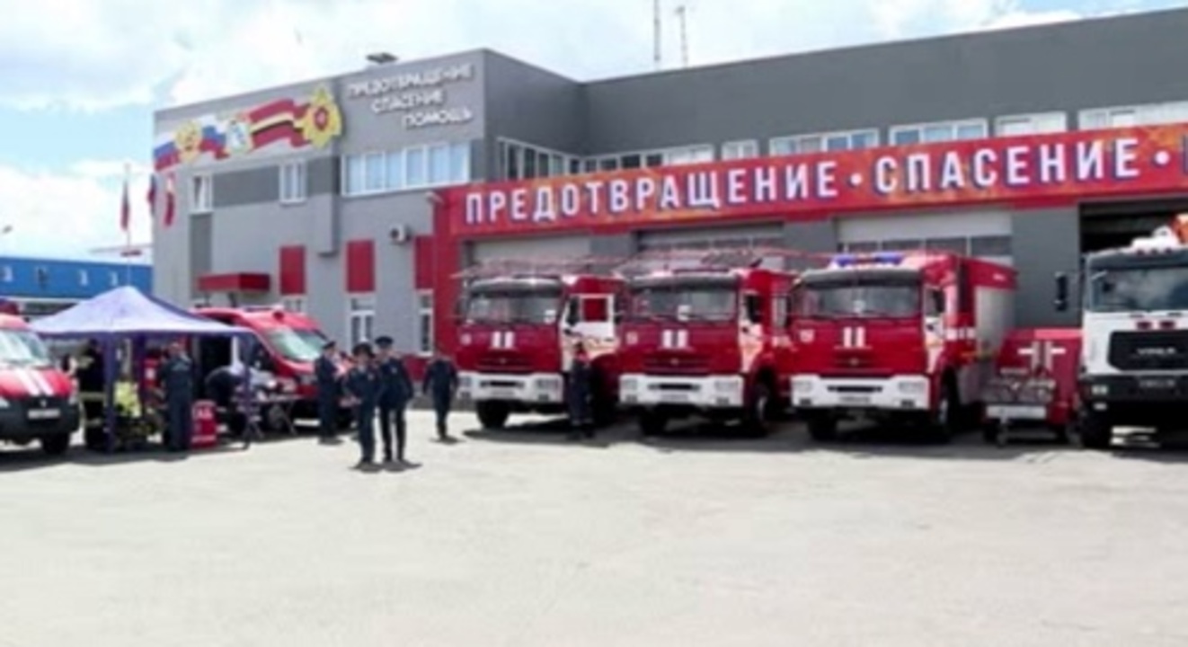 Курские спасатели отметили 376-ую годовщину со Дня образования пожарной охраны России