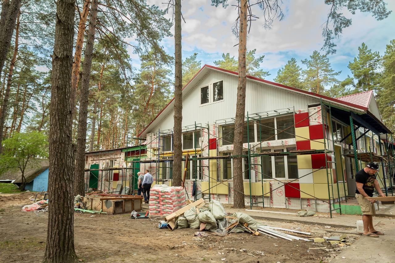 В лагерях Ульяны Громовой и Орленок в Курской области идёт ремонт