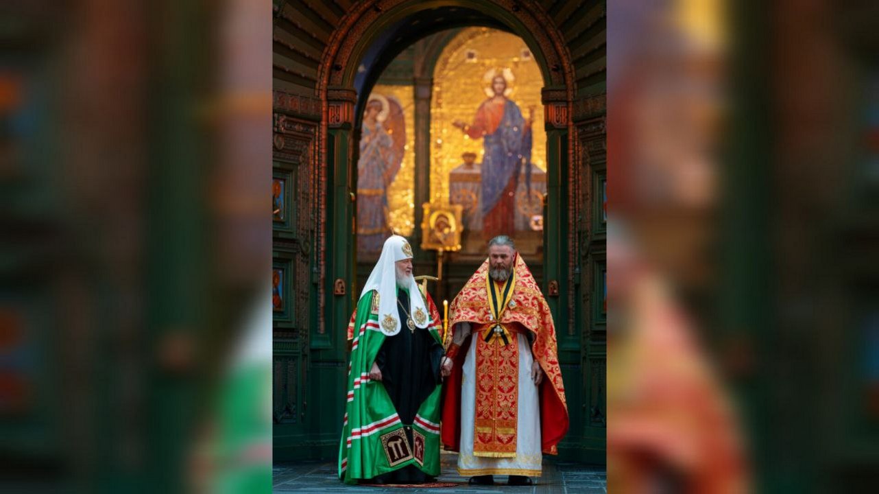 Патриарх Кирилл наградил священника, защищавшего курское приграничье