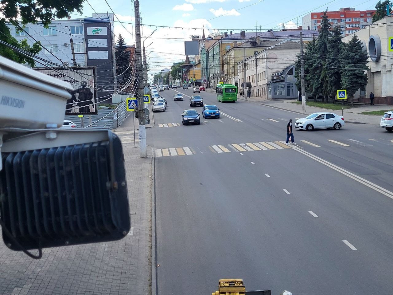 В Курске появилась новая камера фиксации нарушений ПДД