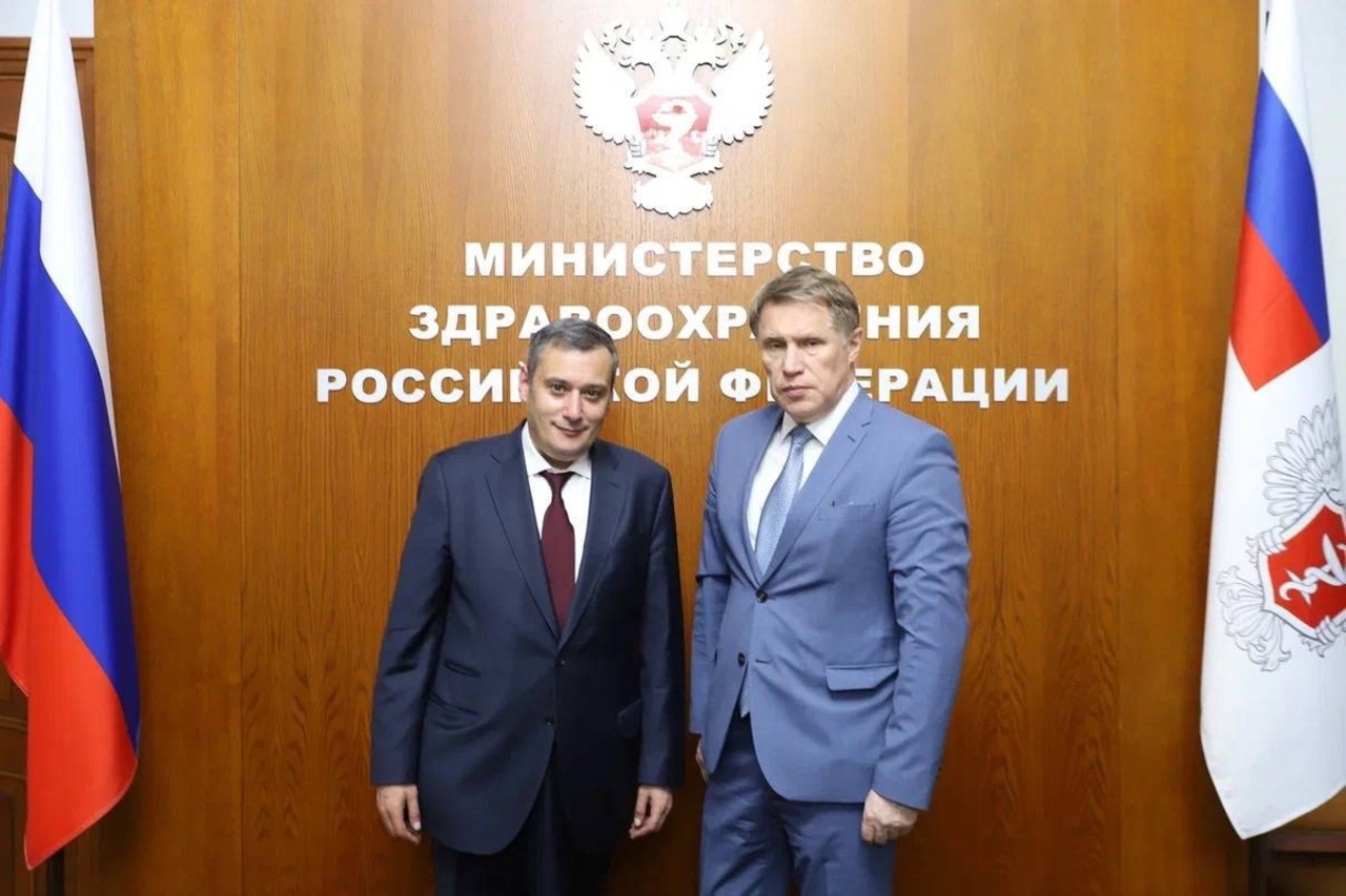 Врио губернатора Курской области провел рабочую встречу с министром здравоохранения РФ 