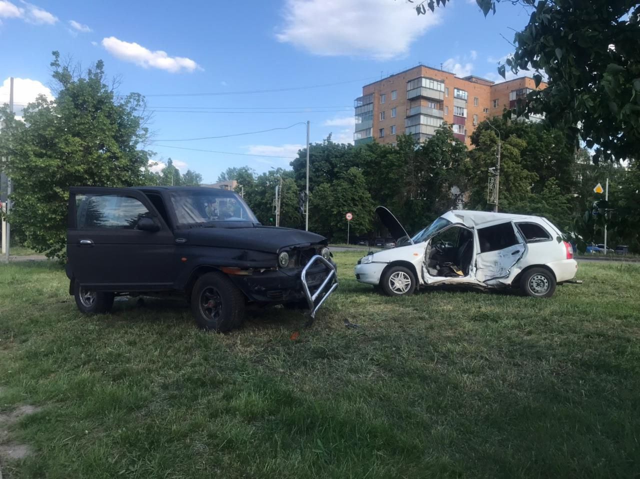 ДТП на Союзной в Курске