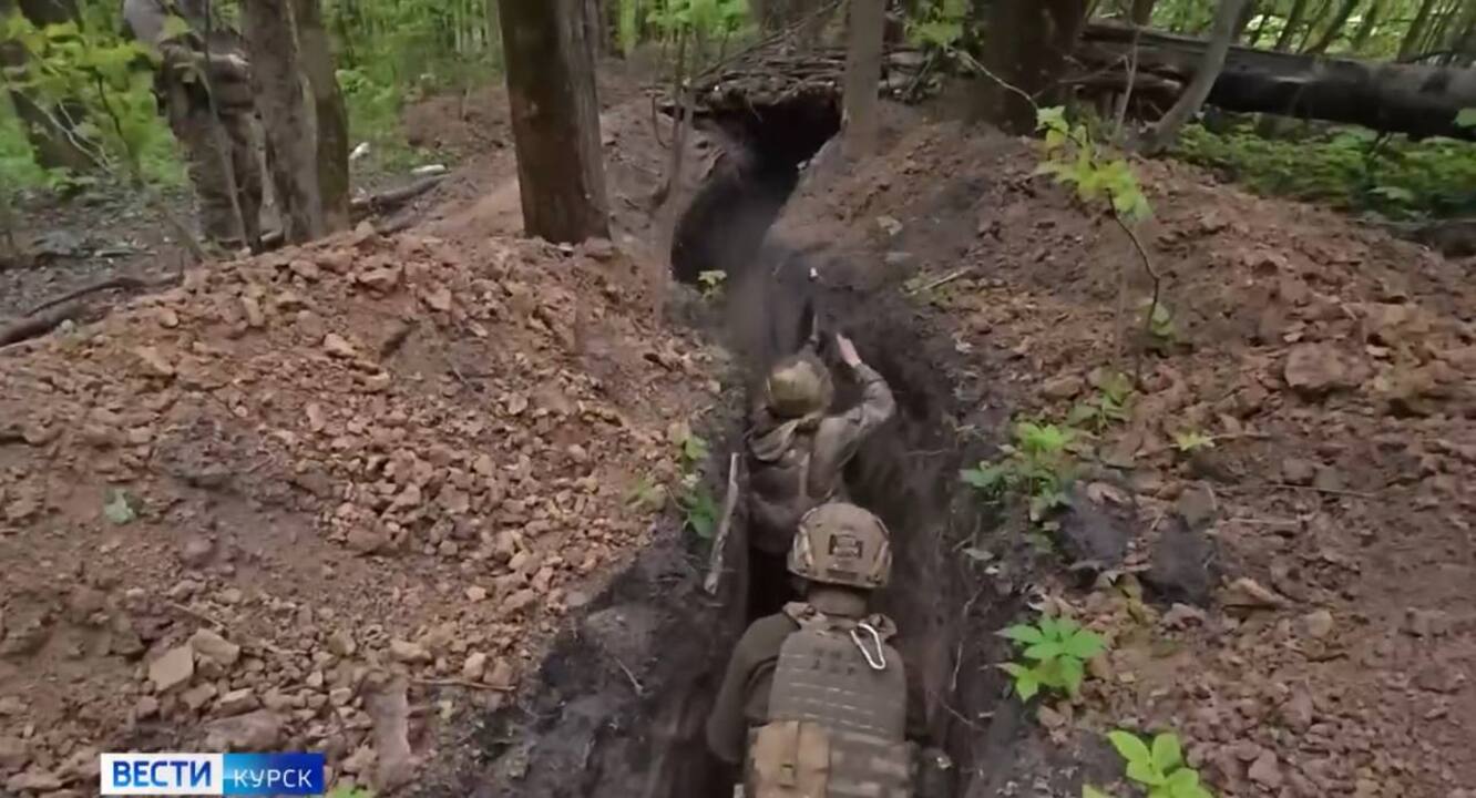 Российские военные создают зону безопасности вдоль госграницы РФ | ГТРК «Курск» Российские военные создают зону безопасности вдоль госграницы РФ