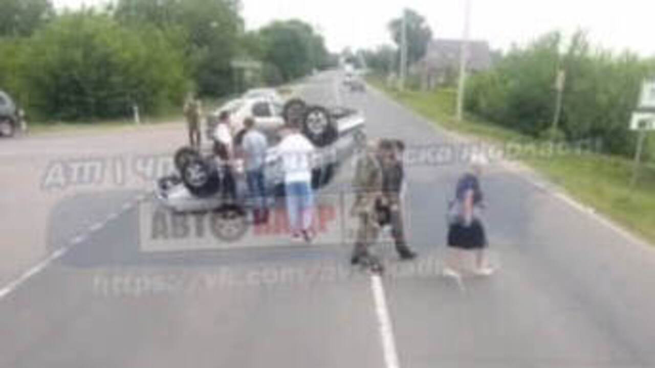 В Курске произошла авария с одним пострадавшим