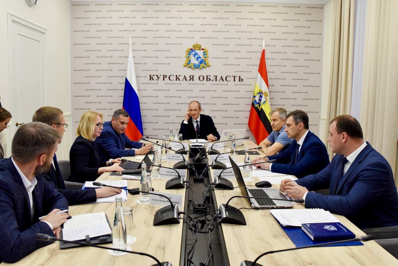 Все федеральные поручения в Курской области оперативно контролируются через «дашборд губернатора»
