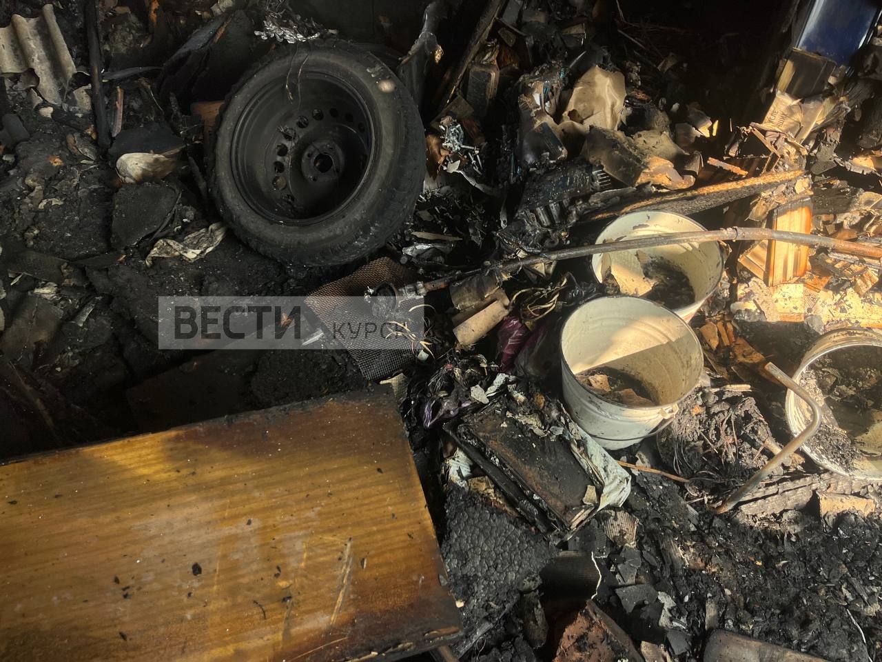 Съемочная группа "Вестей-Курск" работает на месте одного из прилетов в Курске