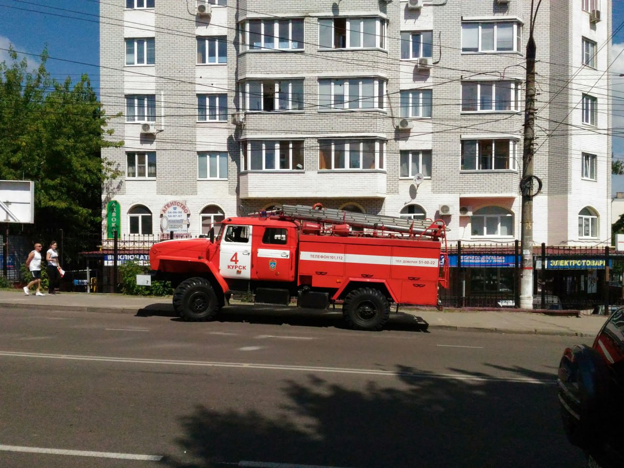 1 пожар произошел в Курской области за минувшие сутки 