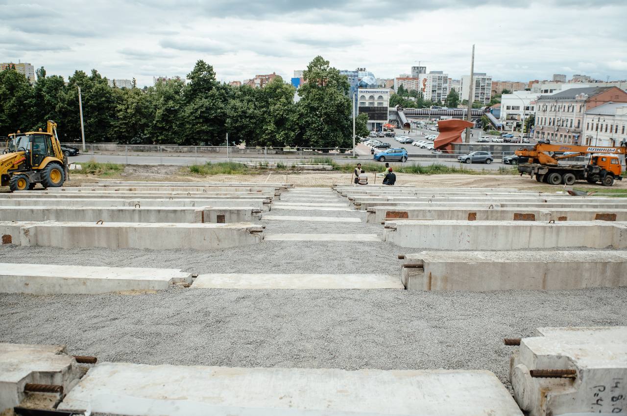 В Курске скоро закончат ремонт еще одной "зеленой зоны"