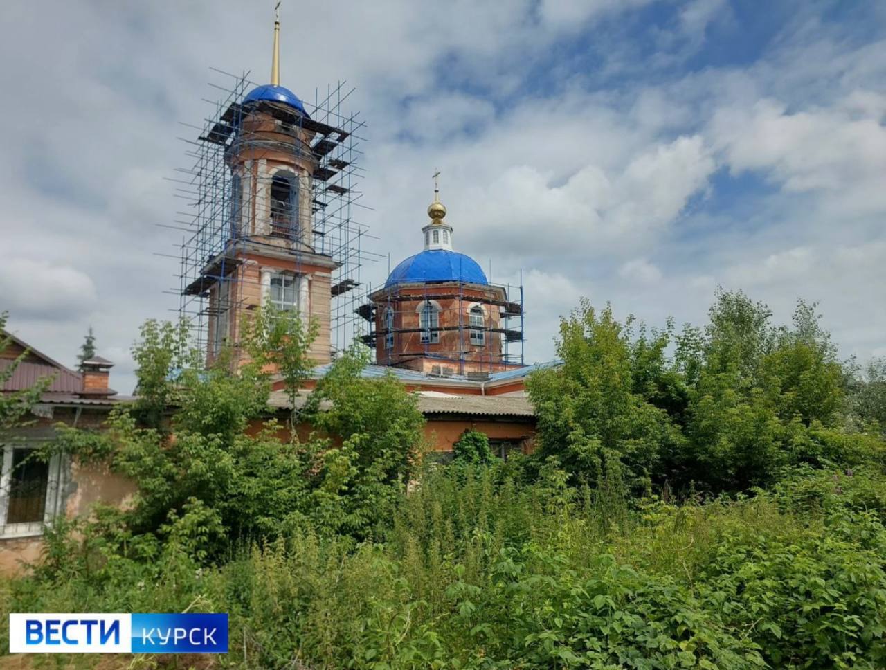 Врио губернатора осмотрел Михайловский храм в Курске
