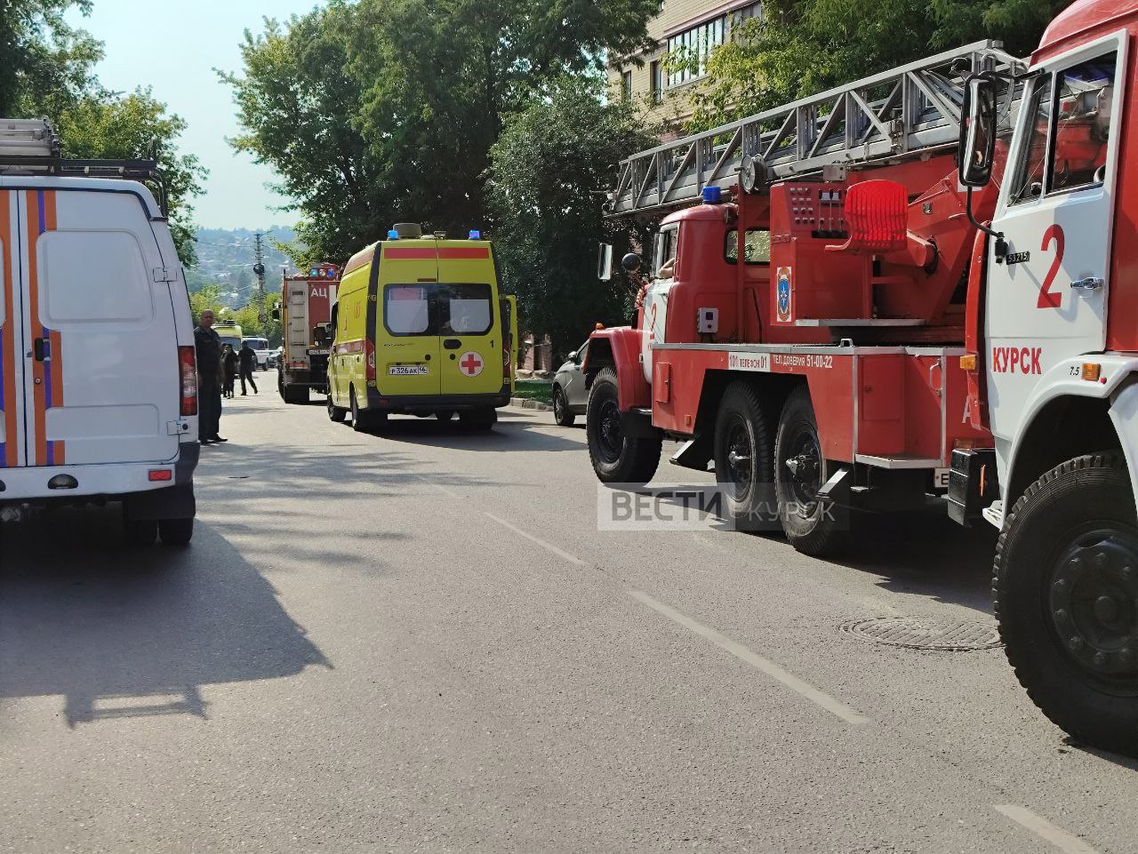 Причина взрыва в центре Курска - утечка бытового газа