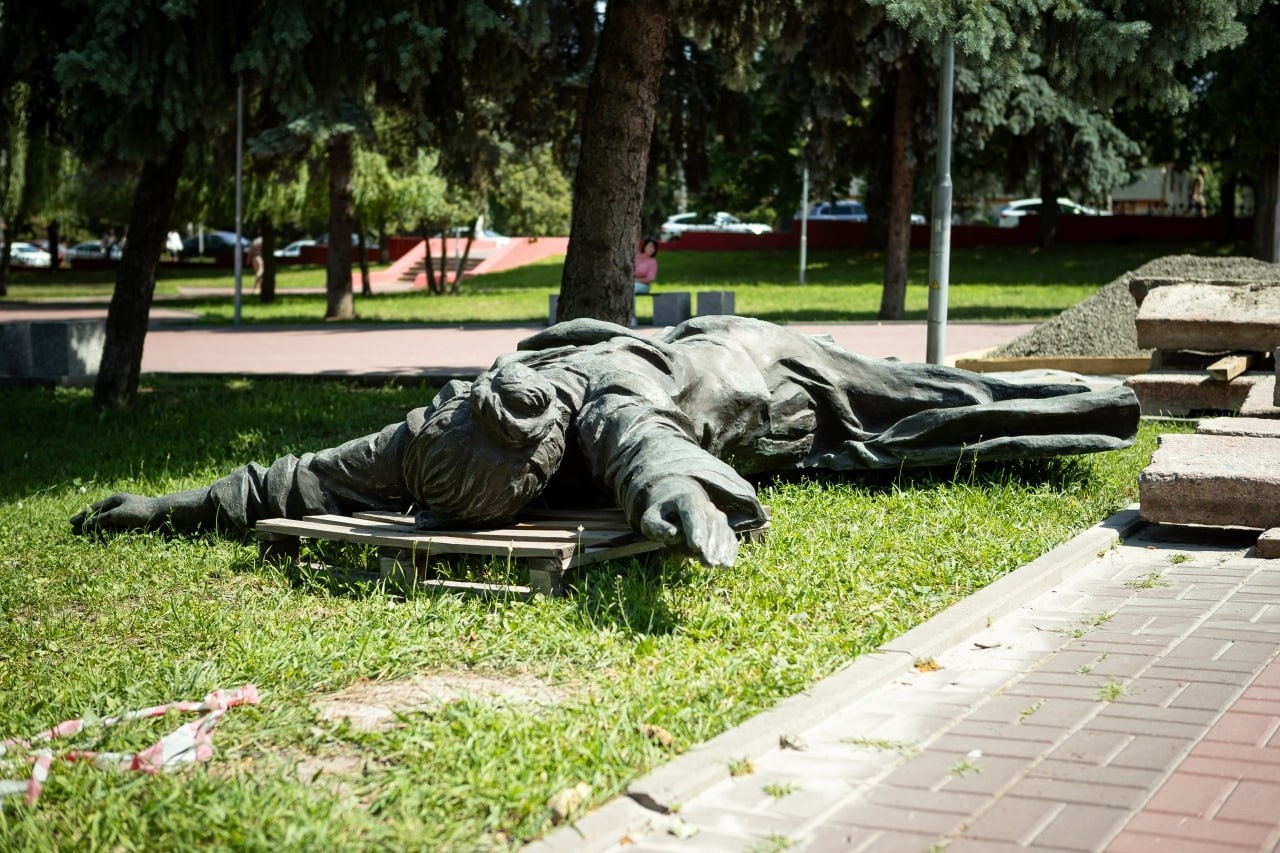 ️В Курске реставрируют "Скорбящую мать" | ГТРК «Курск» ️В Курске реставрируют "Скорбящую мать"
