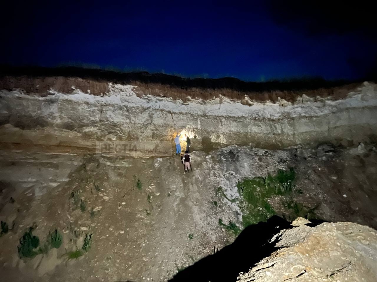 Оцените красоту и масштаб места, где работают курские палеонтологи