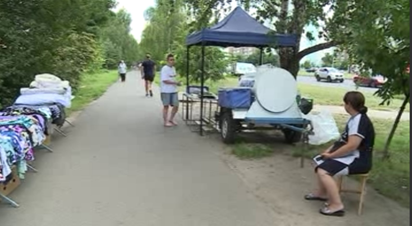 В Курске борются с торговлей в неустановленном месте