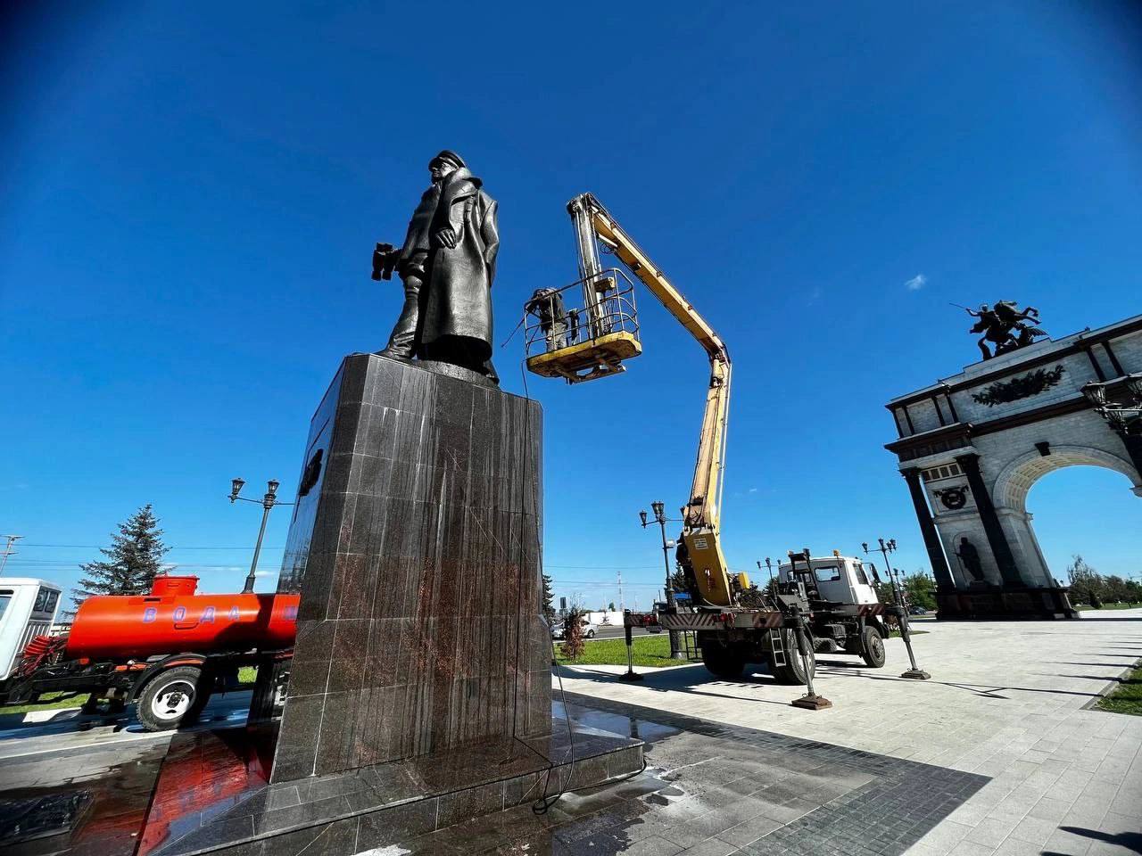 Наладить свет в парке «Патриот» в Курске должны до 23 августа