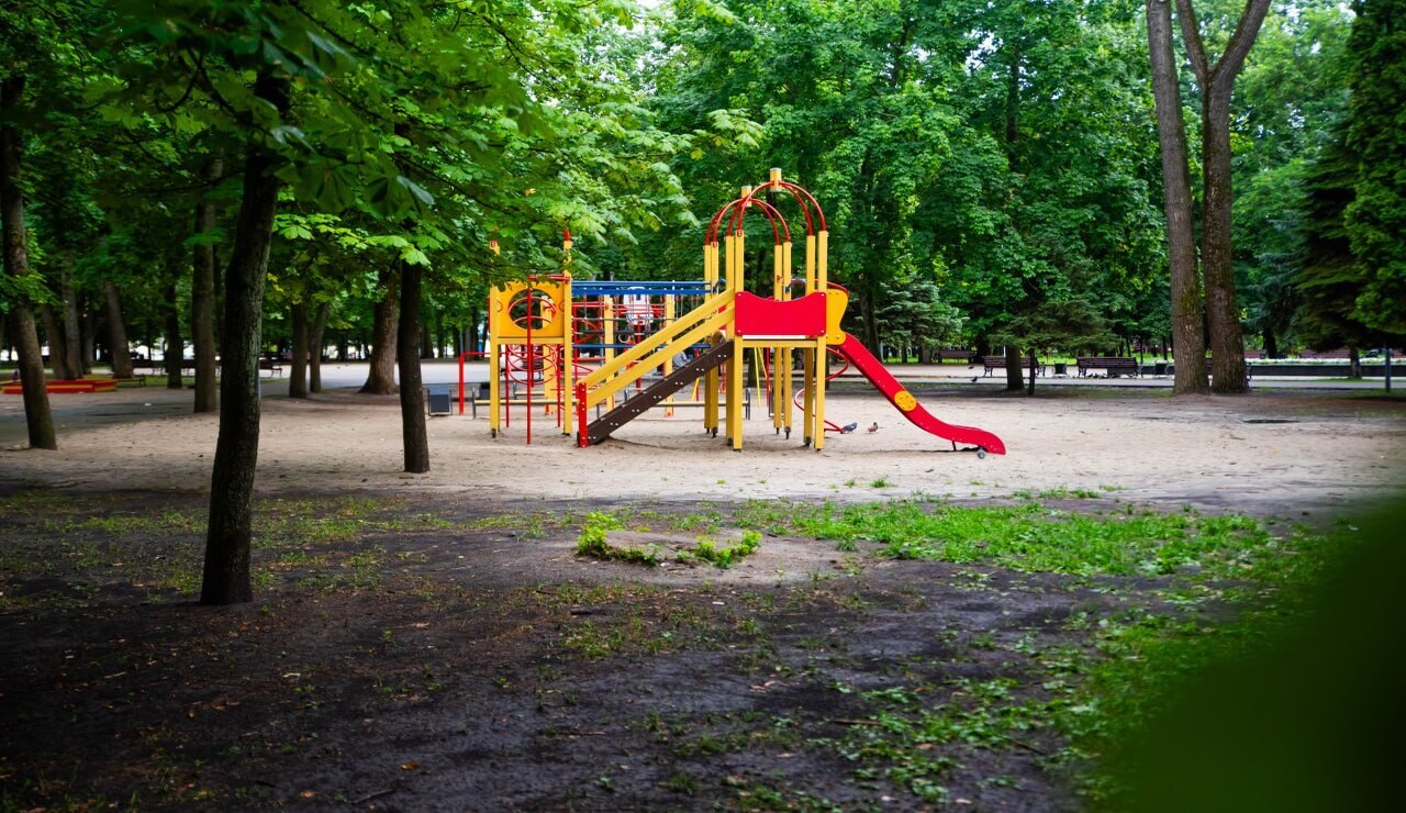  В парке Героев Гражданской войны в Курске начался второй этап благоустройства 