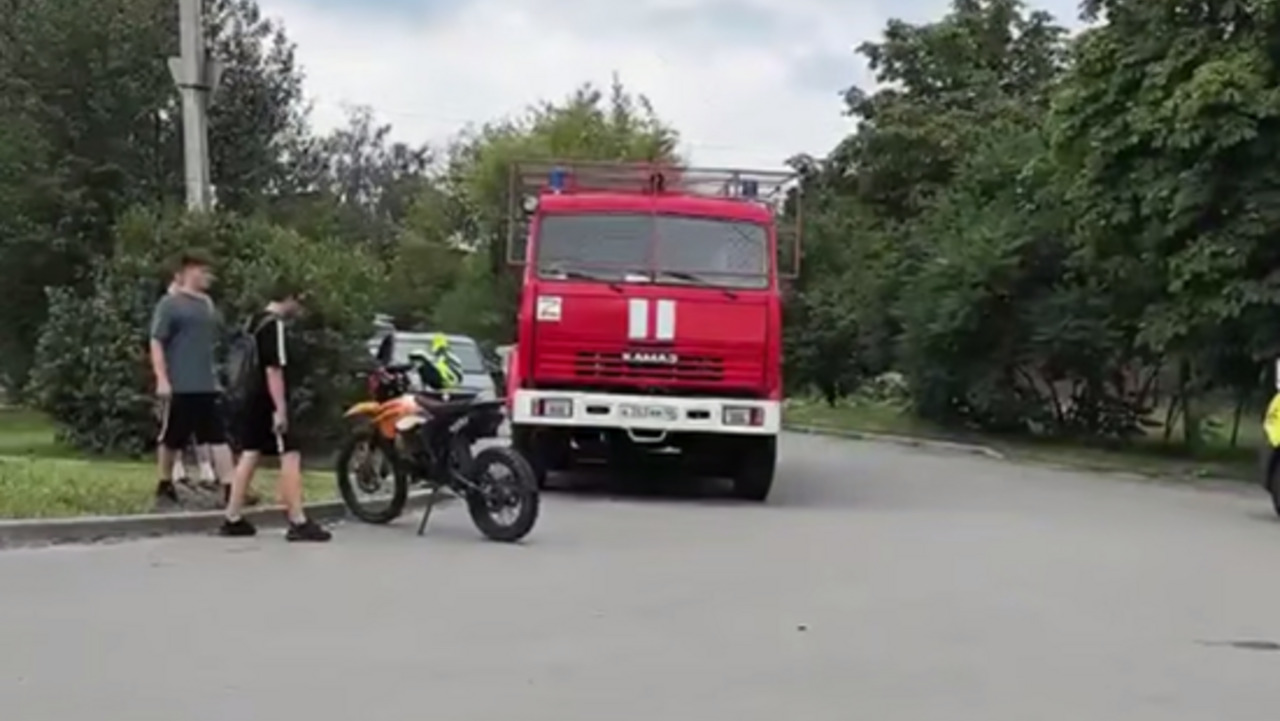 В Курске еще один малолетний мотоциклист попал в ДТП