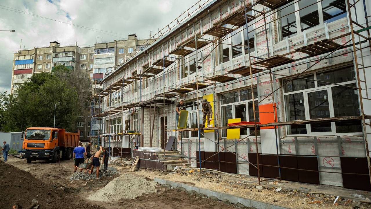 В Курске готовность пристроя школы №45 — 98%