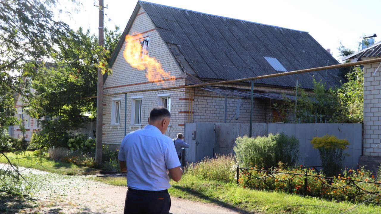 ВСУ сегодня утром атаковали город Рыльск в Курской области