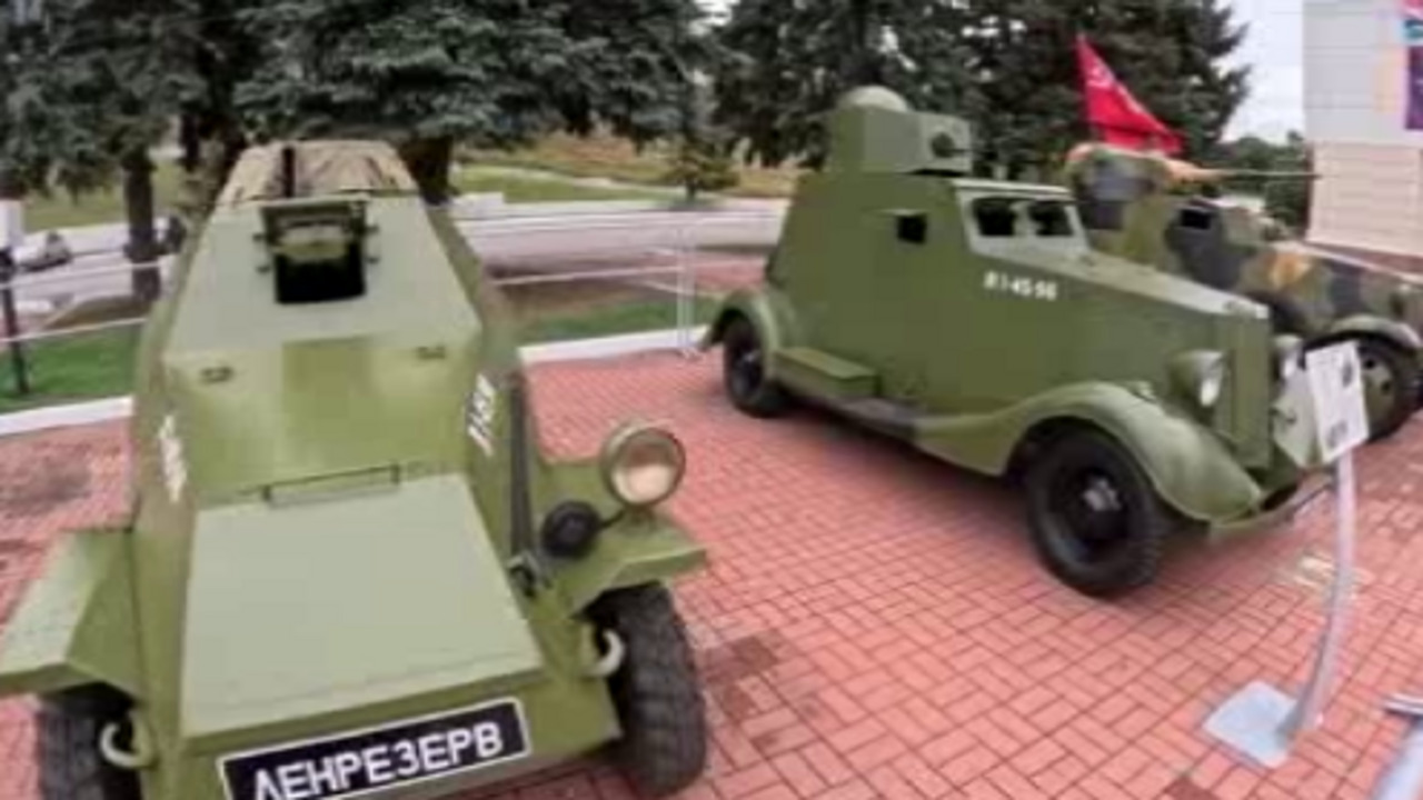 В Курске прошла выставка военной техники 