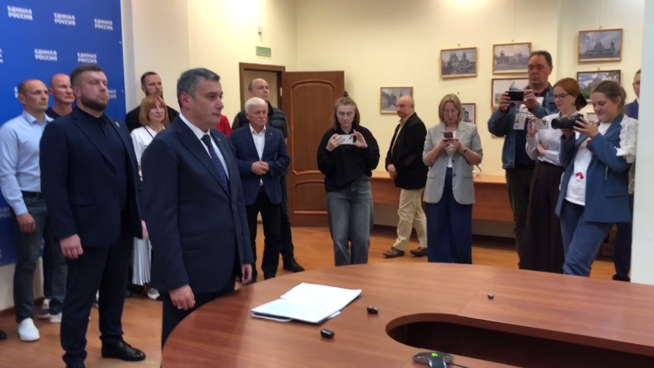 Александр Хинштейн рассказал Дмитрию Медведеву об организации выборов в Курской области