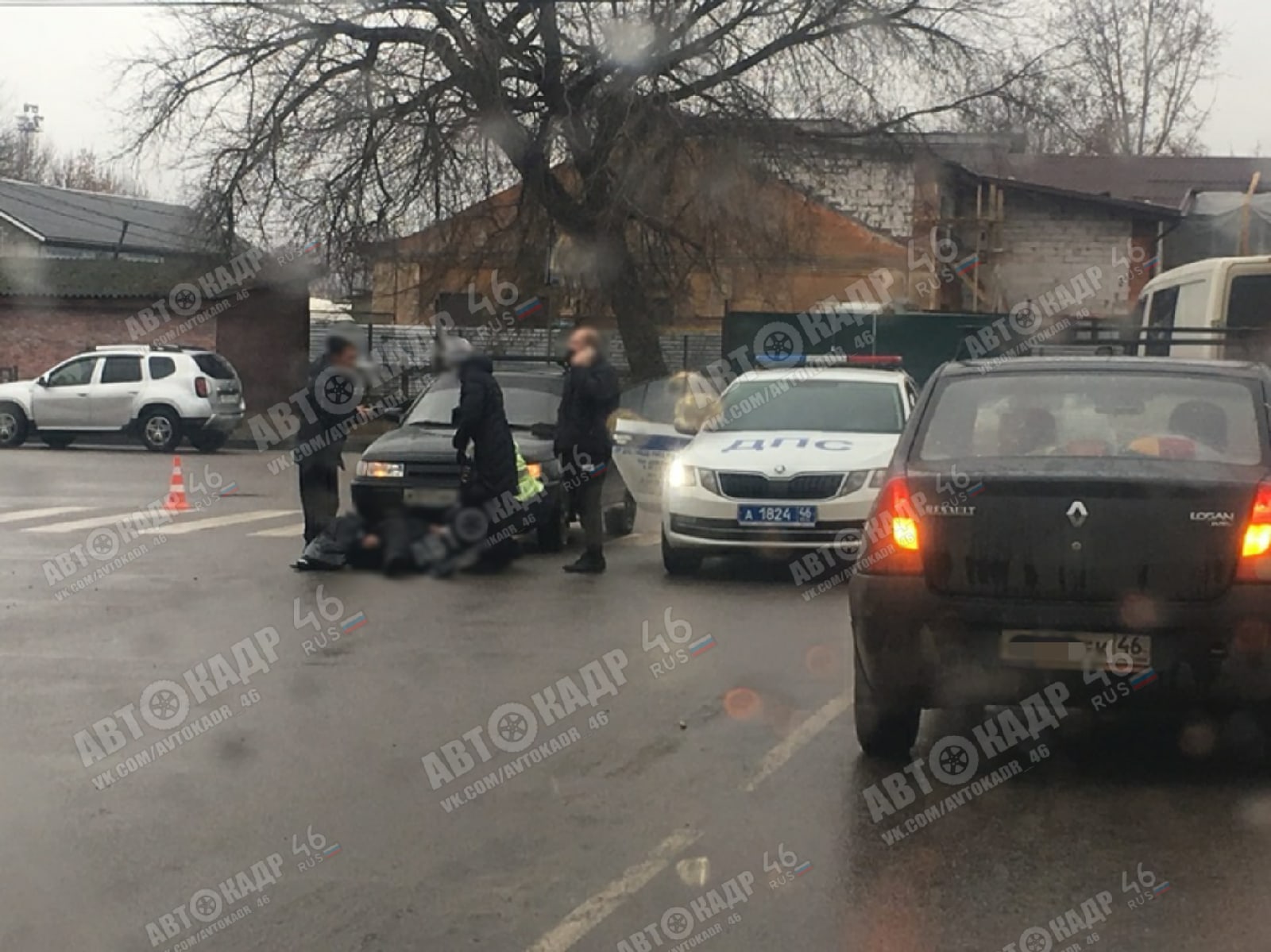 В Курске на улице Станционной сбили пешехода