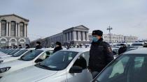 В Курской области сотрудникам полиции вручили ключи от 129 служебных машин  | 1