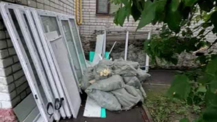 Промежуточные результаты ремонта в многоквартирном доме, пострадавшем от атаки БПЛА Промежуточные результаты ремонта в многоквартирном доме, пострадавшем от атаки БПЛА | ГТРК «Курск»