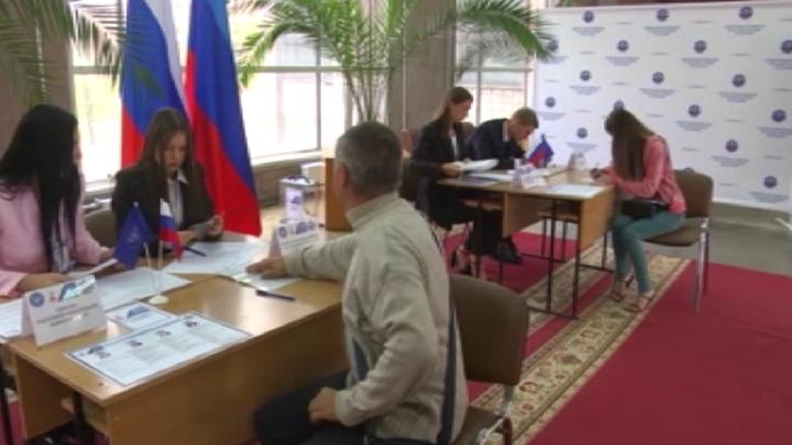 Куряне проголосовали за кандидата на пост губернатора Курской области в ЛНР | ГТРК «Курск»