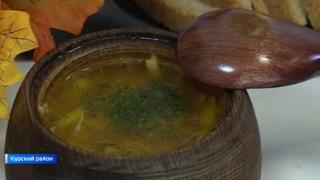 Ребята из поселка Искра Курской области питаются в одной из лучших столовых страны | ГТРК «Курск»