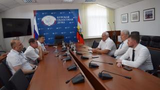 В Курской облдуме прошла рабочая встреча, посвященная подготовке к предстоящим выборам губернатора | ГТРК «Курск»