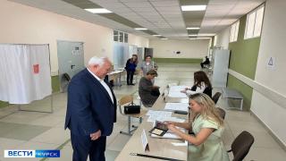 Николай Жеребилов отдал свой голос на выборах губернатора Курской области | ГТРК «Курск»