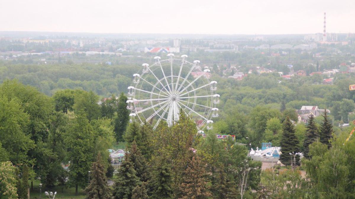 Курск первомайский парк